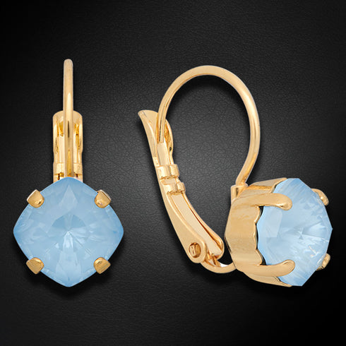 Комплект "Magical Square (Sky Ignite)" с кристаллами Swarovski™